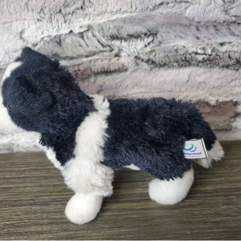 Wedgewood Pharmacy Logo‎ Border Collie Advertising Plush Stuffed Dog 7 Inches